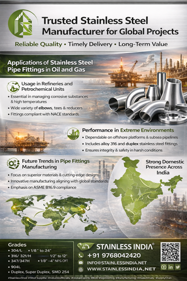 SS 347H 180° SR Elbow